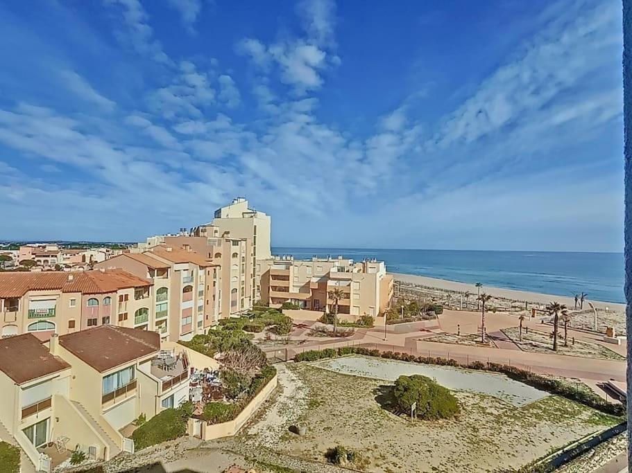 T2 Vue Mer Acces Direct Plage Le Barcares Bagian luar foto